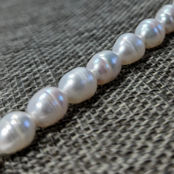 REAL - 9-10mm Baroque Pearl Necklace - Picture 3 of 11